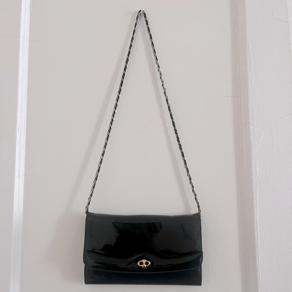 Vintage patent leather bag